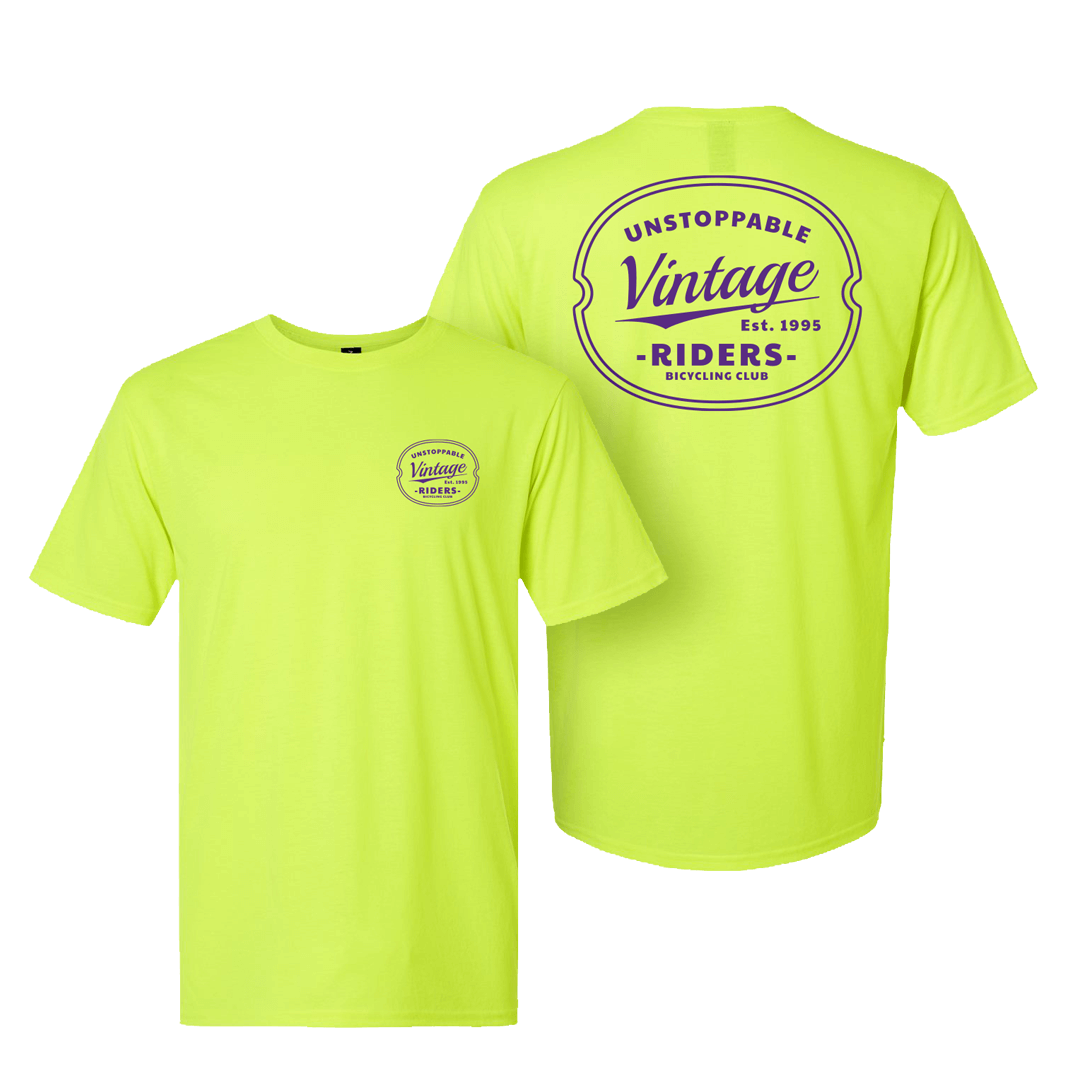 UVR Tech Tee – Safety Green