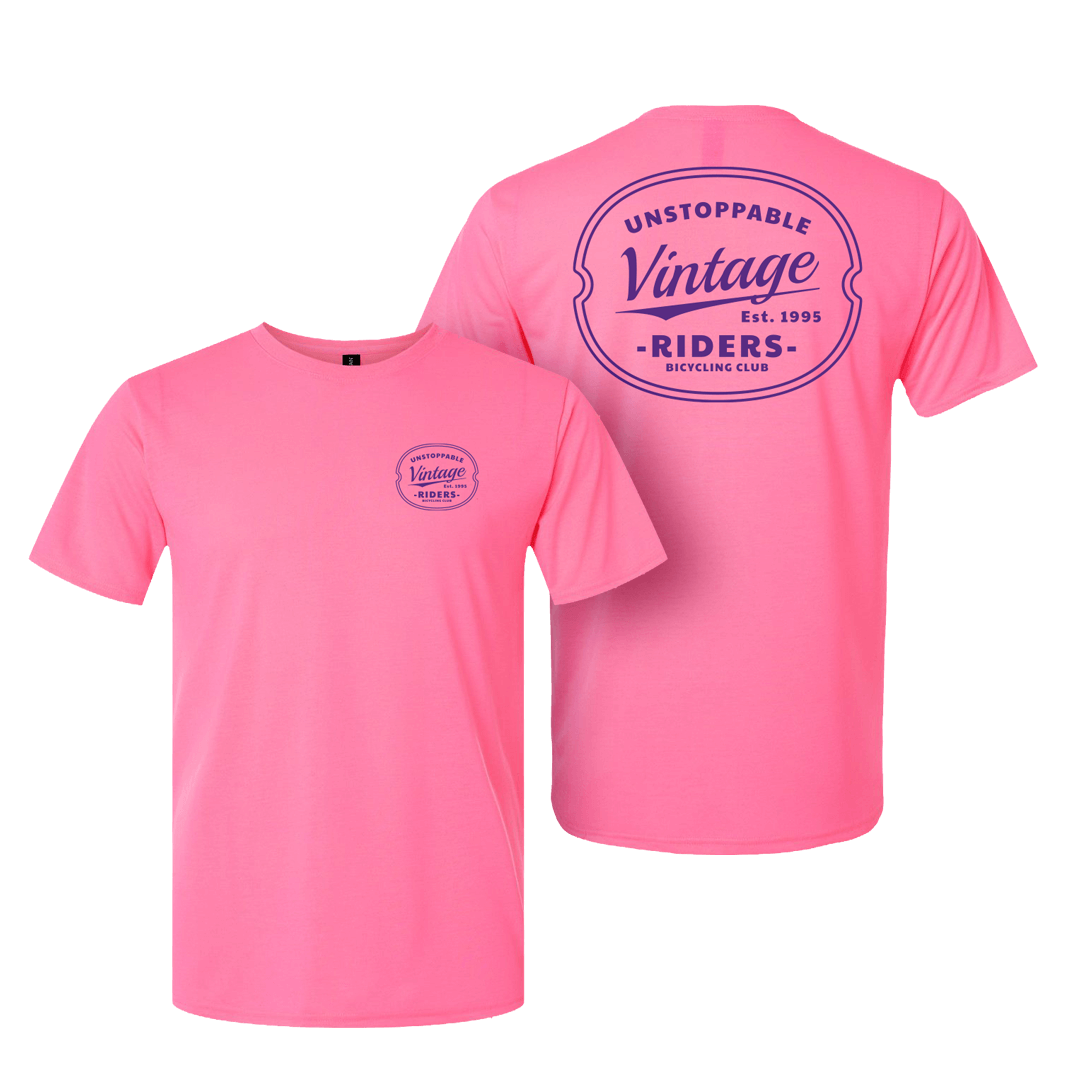 UVR Tech Tee – Safety Pink