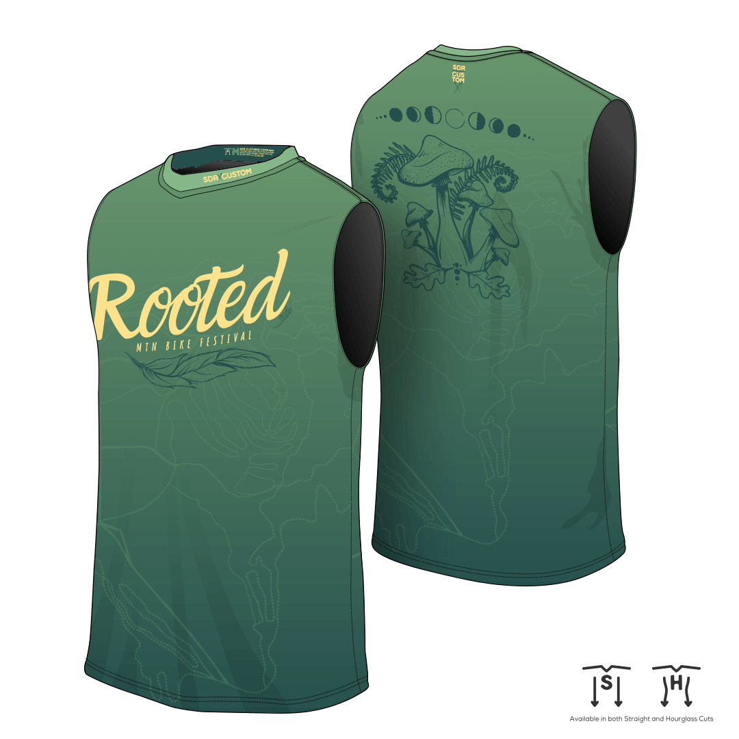 Rooted MTB Festival Sleeveless Ultralight Trail Jersey
