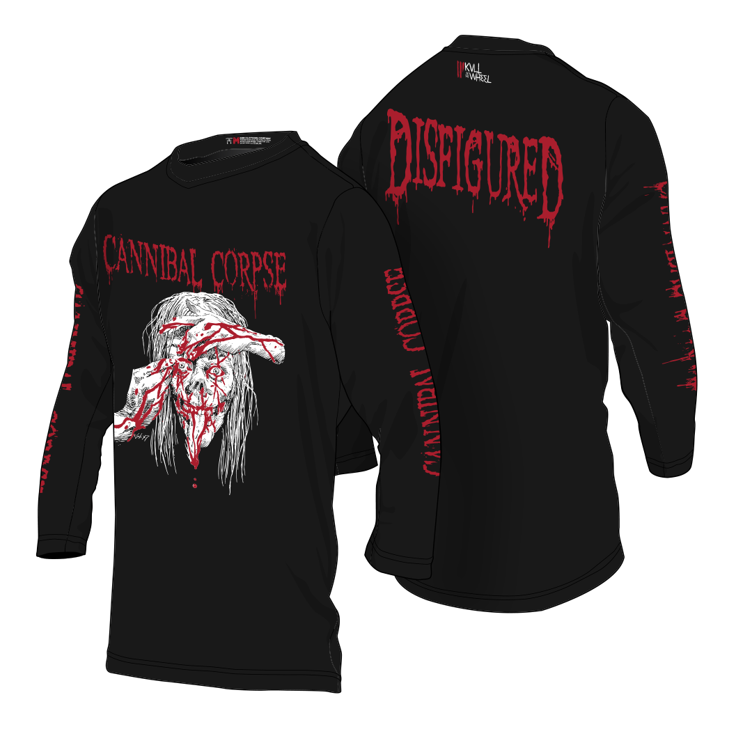 “Disfigured” Three Quarter Sleeve Ultralight Trail Jersey