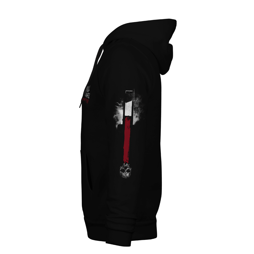 KOTW “End Them All” Heavyweight Zip-Up Hoodie – Left