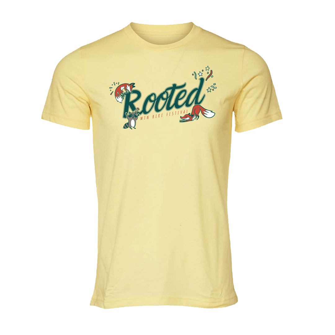 Rooted “Party Animal” Tee – Straight Cut