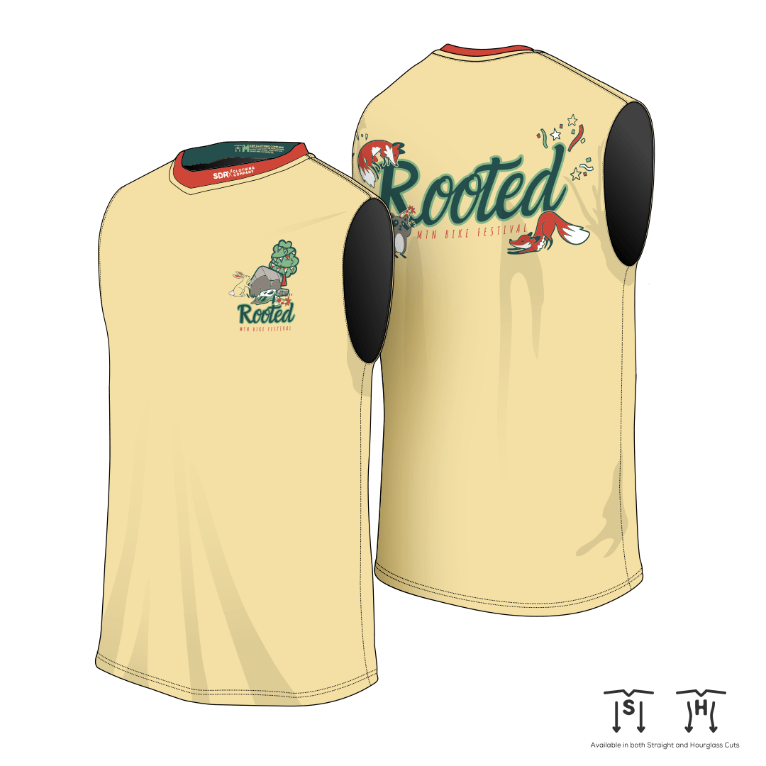 Rooted “Party Animal” Sleeveless Ultralight Trail Jersey