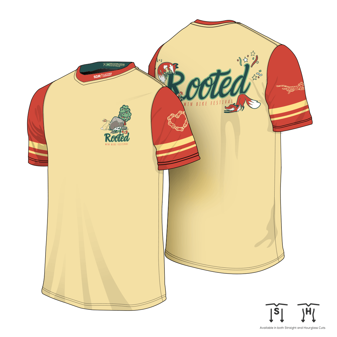 Rooted “Party Animal” Short Sleeve Ultralight Trail Jersey