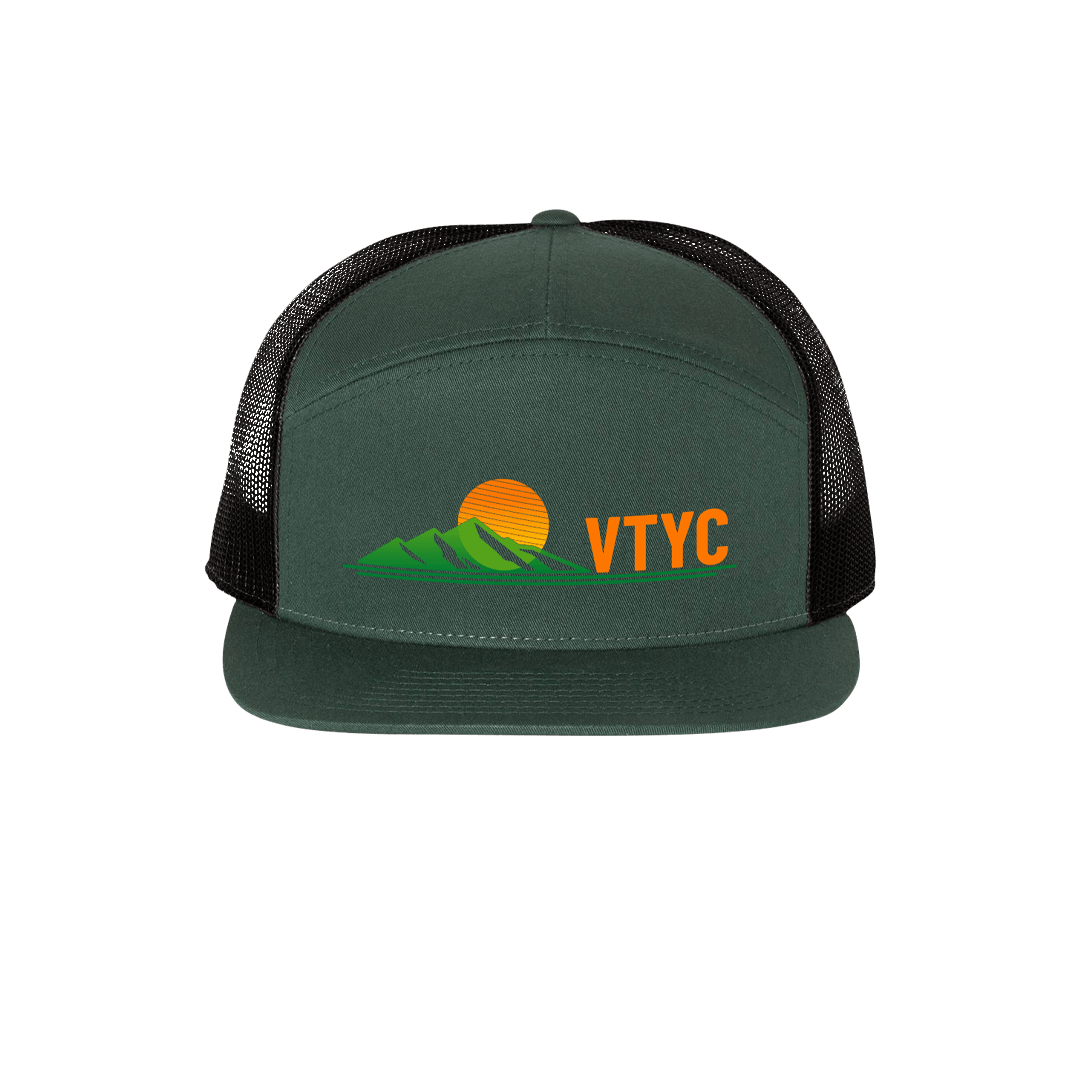 VTYC “Sunrise” 7-Panel Trucker Cap